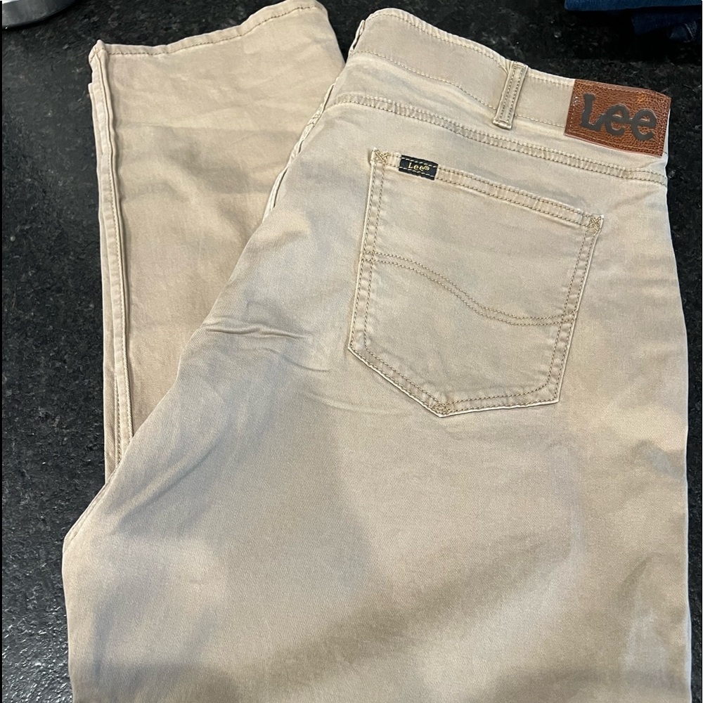Brand new Khaki Jean Extreme Motion by Lee 42x32